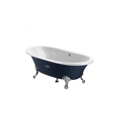 Ванна чугунная Roca Newcast 170x85 см свободностоящая темно-синяя 233650004